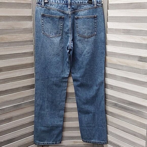 Mid-Rise Boyfriend Medium Wash Jeans | Future Collective | 6 - Picture 4 of 13